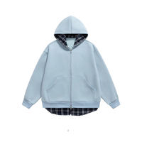 Two-piece hooded sweatshirt