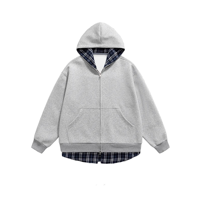 Two-piece hooded sweatshirt